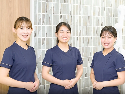スタッフが働きやすく、挑戦できる環境を目指しています。